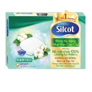 Bông Tẩy Trang Cao Cấp Premium Silcot Hộp 66 Miếng
